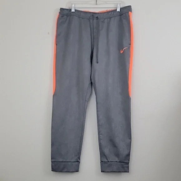 Nike Pants Nike Gray Orange Athletic Pants 365w X 28l Mens Xxl